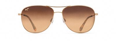 Maui Jim Cliff House polarized aviator in silver with neutral grey lenses